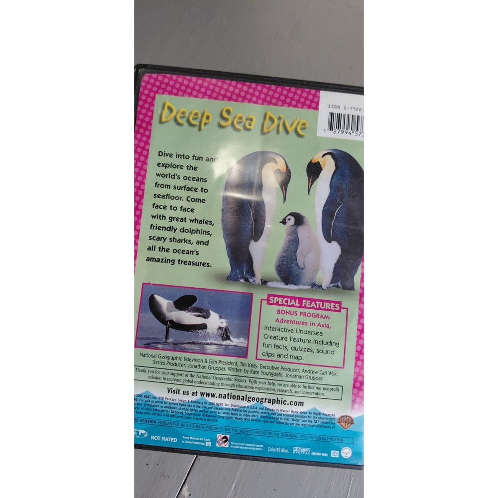 collection five educational media National Geographic Really Wild Animal Dvd Set - Picture 9 of 11